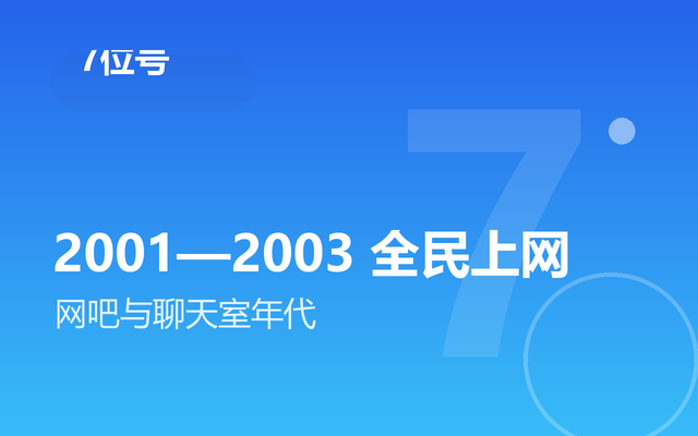 7位QQ号段：2001-2003全民上网